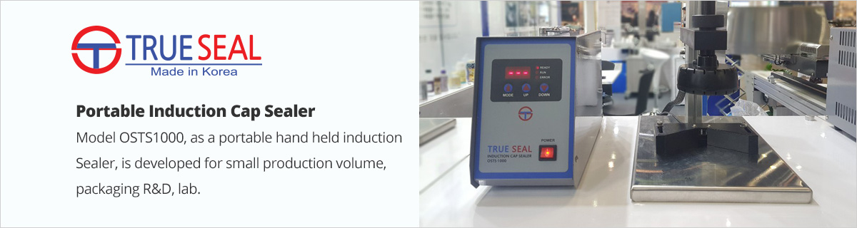 Portable Induction Cap Sealer Model OSTS1000, as a portable hand held induction Sealer, is developed